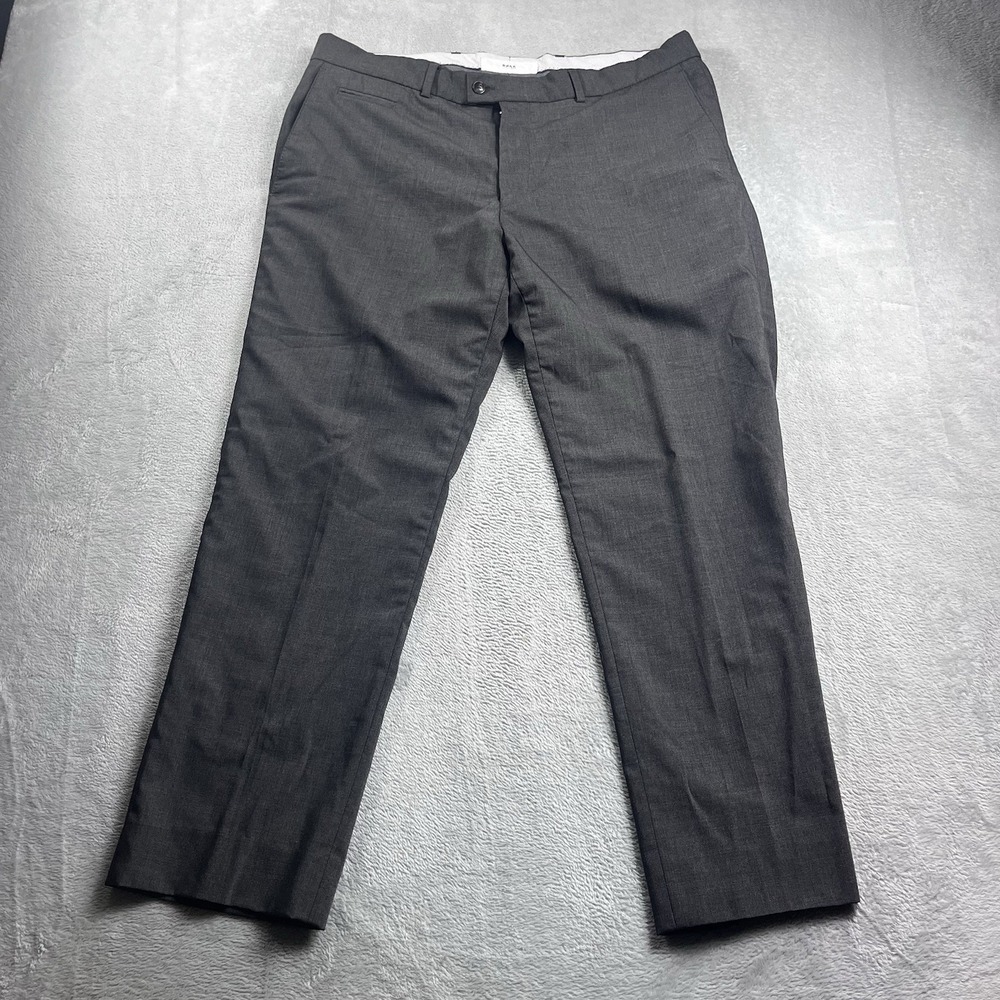 Brax‎ Feel Good Men's Cooper Fancy Regular Fit Pants Tweed Gray 36x27